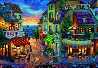 Produktbild von CLEMENTONI Puzzle 2000 HQ Wandering Around Paris 32085