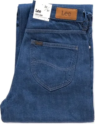 Obrázek produktu pro LEE, dámské džíny, volný střih, LOOSE MOM, W28 L33, modré, džíny, baggy jeans, buggy