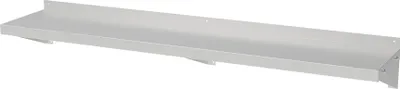 Produktbild von CHEFGASTRO 400 Edelstahl Wandbord 1500 Inkl. Konsoles BxTxH 1500x400x250 mm