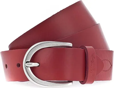 Produktbild von MUSTANG Leder Gürtel Belt 3.5 W105 Red rot