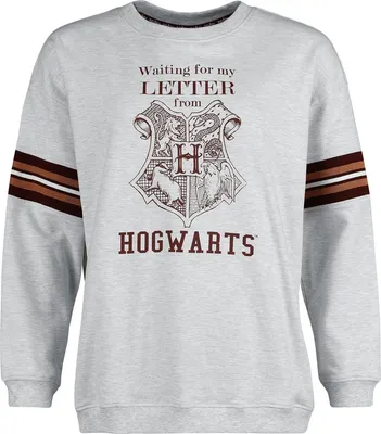 Produktbild von Harry Potter Sweatshirt Damen Waiting For My Letter From Hogwarts grau M
