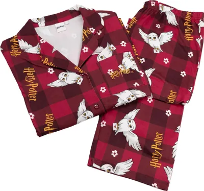 Immagine prodotto di Harry Potter - Pigiama con pantaloni lunghi da donna NS9791 (XXL) (rosso)