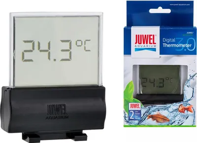 Produktbild von JUWEL Aquarium - Digital Thermometer 3.0 inkl. Batterie & Sauger