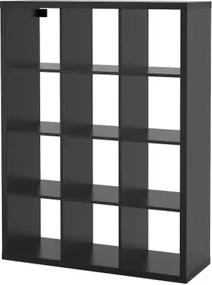 Produktbild von IKEA Kallax Schwarz Regal 112x147