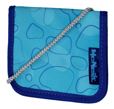 Produktbild von McNeill Brustbeutel Geldbörse Neck Pouch Bubble hellblau