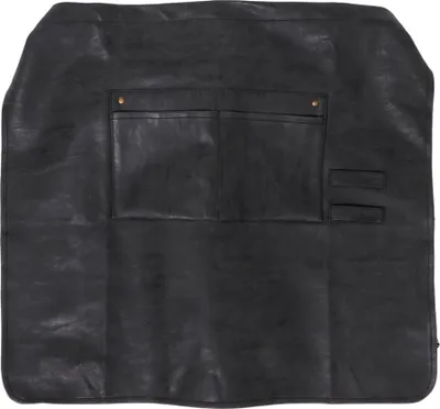 Produktbild von Kurze Schürze aus Kunstleder GRILL AND SERVE, schwarz