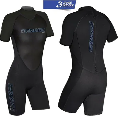 Produktbild von CAMARO Flex Skin Damen Shorty Ultraflex Neoprene super Stretch Neoprenanzug - Größe: 38 (S)