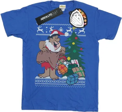 Produktbild von The Flintstones - T-Shirt für Herren BI25096 (L) (Königsblau)