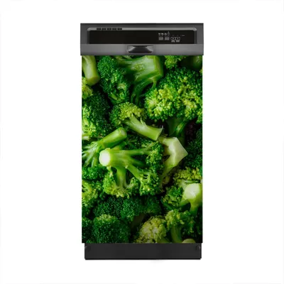 Produktbild von Magnete Dekorative 45x70 cm Küche Magnetmatte Spülmaschine - grün Brokkoli Gemüse