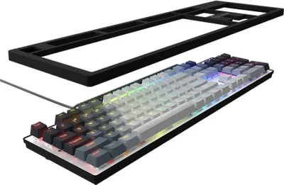 Obrázek produktu pro Lorgar Azar 514 RGB mechanická herní klávesnice, RGB osvětlení, rozložení