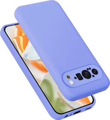 Produktbild von Cadorabo Hülle für Google Pixel 9 PRO Hülle Silikon Handyhülle Case aus flüssigem Silikon, Kratzfeste und stoßfeste Schutzhülle für Google Pixel 9 PRO