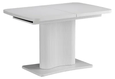 Produktbild von Esstisch Fenaro, Weiß/Weiß, 120 x 80 cm ausziehbar