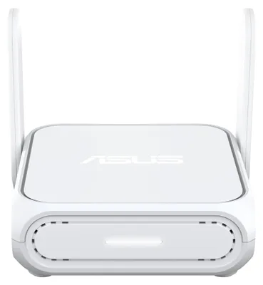Produktbild von ASUS RT-BE58 Go, Wi-Fi 7 (802.11be), Dual-Band (2,4 GHz/5 GHz), Ethernet/LAN, Weiß, Tragbarer Router
