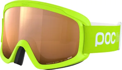 Imagen del producto de Gafas de esquí POCito para niños, modelo Opsin, color amarillo/verde fluorescente