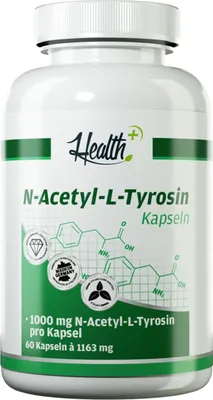 Produktbild von HEALTH+ N-ACETYL-L-TYROSIN, 60 Kapseln