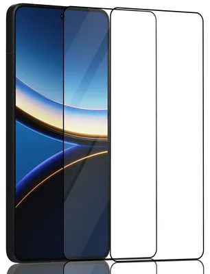 Zdjęcie produktu dla 2-pak Xiaomi Poco F7 Pro Szkło ochronne na ekran - Szkło hartowane 9H - Super jakość 3D