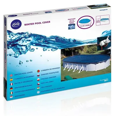Image de Bâche hiver 120g -m2 pour piscine D.3.50m