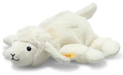 Produktbild von Steiff Kuscheltier Soft Cuddly Friends Lamm Floppy Linda Weiß (20cm)