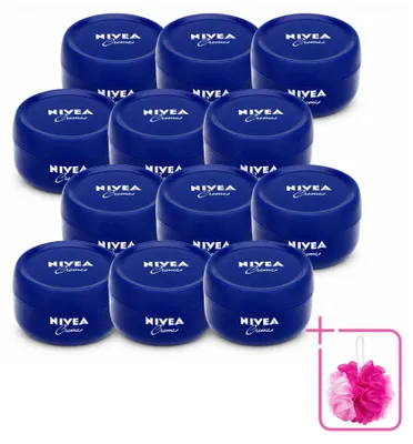 Obrázek produktu pro 12 kusů NIVEA Crème – hydratační pleťová péče – 200 ml – balení s výhodou – 12 kusů