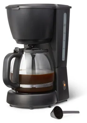 Produktbild von A. Basics Filterkaffeemaschine, 1,25l Glaskaraffe, 10 Tassen, 30 Min Warmhalten,
