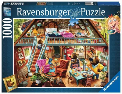 Obrázok produktu pre Ravensburger - Puzzle 1000 Zlatovláska sa chytí