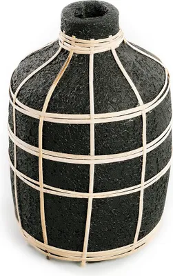 Immagine prodotto di Bazar Bizar Il Vaso Whoopy - Nero Naturale - M