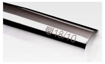 Produktbild von Teigroller aus Edelstahl 18/10, 33 cm