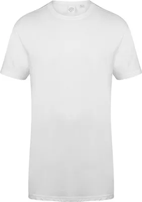 Immagine prodotto di SF Men SF258 | Maglietta lunga da uomo con orlo scollato / Single-Jersey - Colore: Bianco - Taglia: XL