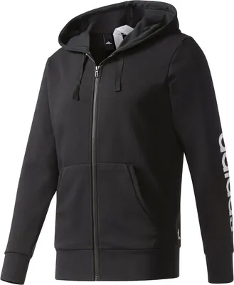Produktbild von adidas ESS Hoodie Jacke für Herren, Größe:M, Farbe:Schwarz
