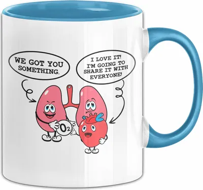 Produktbild von Medizin Geschenke Tasse Für Doktor Krankenpfleger Facharzt Becher (Blau)
