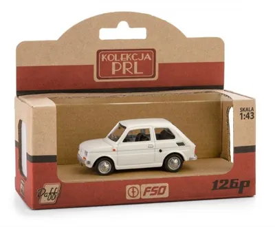 Zdjęcie produktu dla Kolekcja PRL Fiat 126p biały