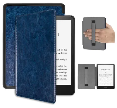 Immagine prodotto di Custodia protettiva Solidchoice per Kindle Paperwhite 2024, con tracolla