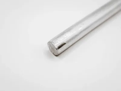 Produktbild von Indium In99,999 5N Rundstäbe, Durchmesser: 8 mm, Länge: 100 mm