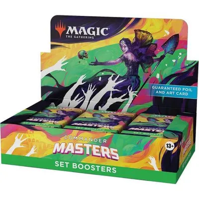 Zdjęcie produktu dla Wizards of the Coast Magic the Gathering Commander Masters Set-Booster Display (24) english