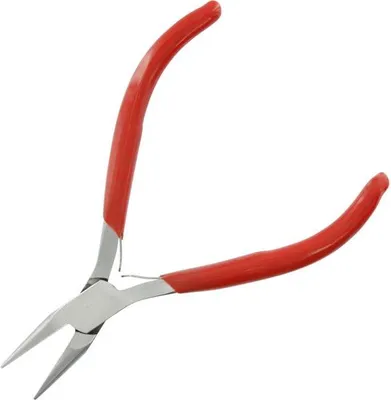 Image de Pince à bec demi rond Modelcraft, droite