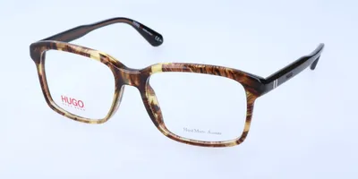 Produktbild von Hugo HG 0113 Havana crystal brown transparent br 53/17/145 Herren Brillen