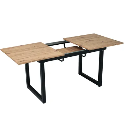 Produktbild von Esstisch, (1-St., 180/80/75 cm), Tischplatte erweiterbar, Esszimmertisch