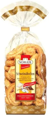Zdjęcie produktu dla Ciasto francuskie Schulte z uszami wieprzowymi 200g
