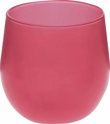 Produktbild von INNA-Glas Teelichtglas BELISARIO, pink, 8,5cm, Ø7,5cm - Kerzenglas