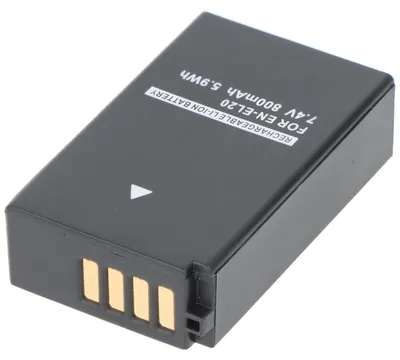 Image de AccuCell batterie compatible avec la batterie EN-EL20, batterie Nikon 1 J1