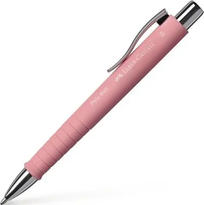 Produktbild von FABER-CASTELL Kugelschreiber Poly Ball XB rosé
