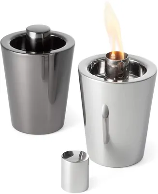 Produktbild von Philippi Tischfackel TARCIA  Edelstahl Nickel schwarz