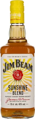 Produktbild von Jim Beam Kentucky Straight Bourbon Whiskey Sunshine Blend 40% Vol. 0,7l