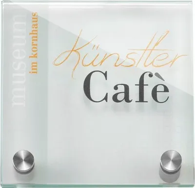 Produktbild von GALERIE Türschild, Format: 150x150 mm + 2 Halter i7324
