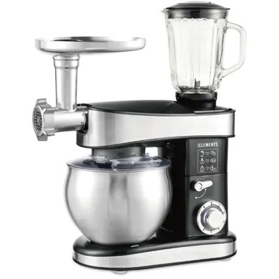 MEDION Küchenmaschine (Mixer, Fleischwolf, Eisschüssel für