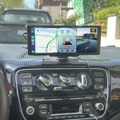 Produktbild von Autoradio Touchscreen mit Wireless CarPlay Android Auto FM AUX Bluetooth Freisprechanlage GPS Navigation Mirror Link Display Auflösung 1600 x 600 Pixel