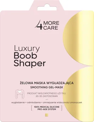 Produktbild von More4Care Luxury Boob Shaper Gel Smoothing Mask für Büste und Dekolleté 1pc