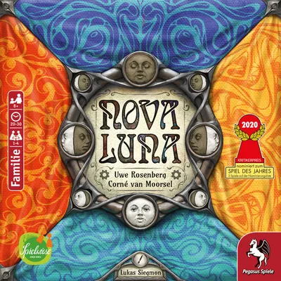 Produktbild von Pegasus Nova Luna, Brettspiel, Auf Kacheln basierend, 8 Jahr(e), 20 min