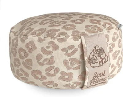 Produktbild von Pilates- & Yogakissen Soul Pillow Meditationskissen, rundes Yoga-Sitzkissen mit Dinkelfüllung, Feinstrickbezug aus 100 % Baumwolle, waschbar bei 40 °C