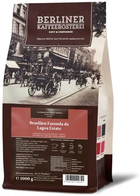 Produktbild von Berliner Kaffeerösterei - Brasilien Fazenda da Lagoa (1000g / Bohne)